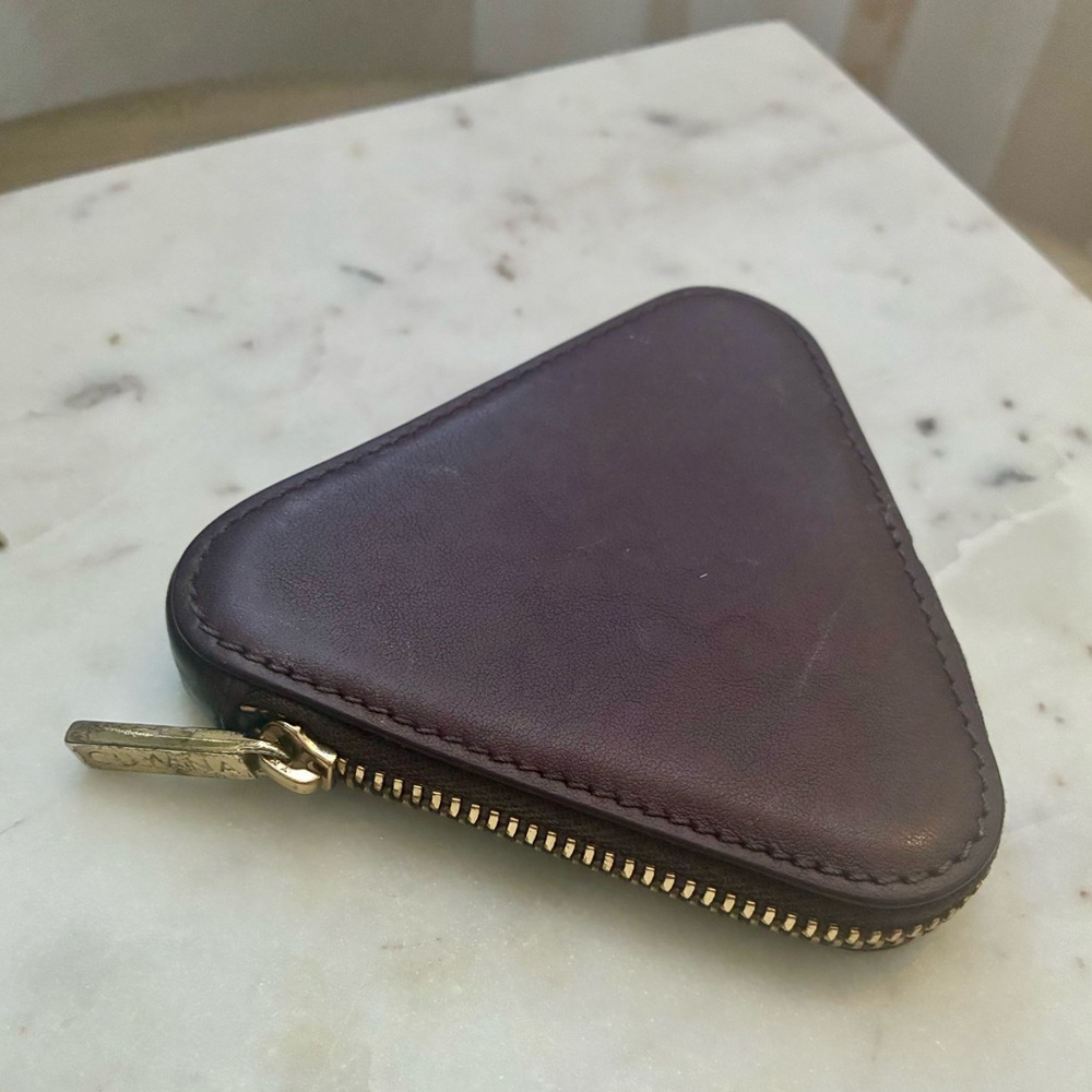 Cuyana Burgundy small leather good - Picture 3 of 7